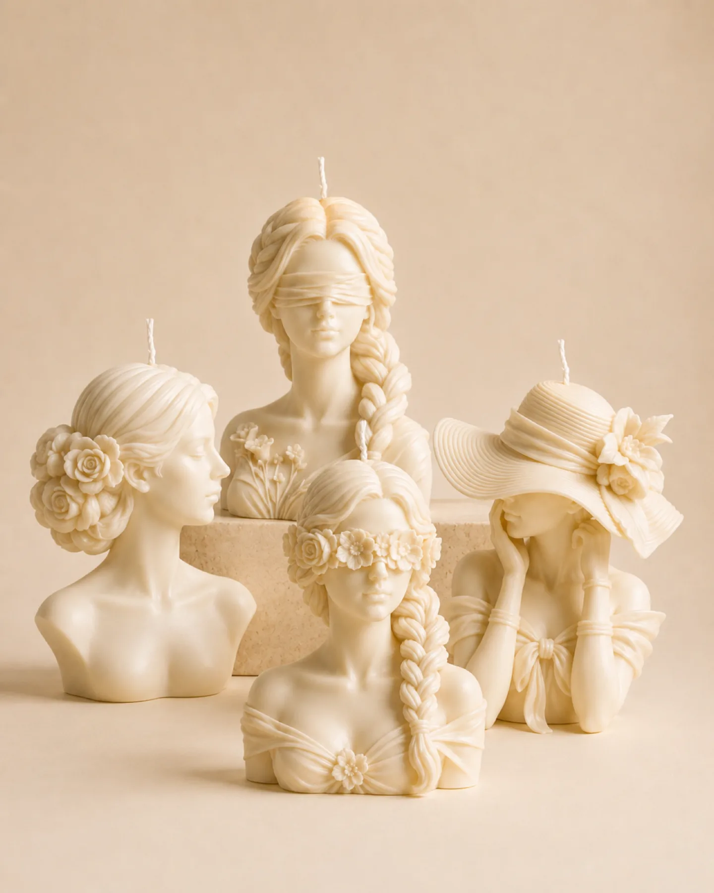 Goddess Beauty candle collection by Yuraa Scent
