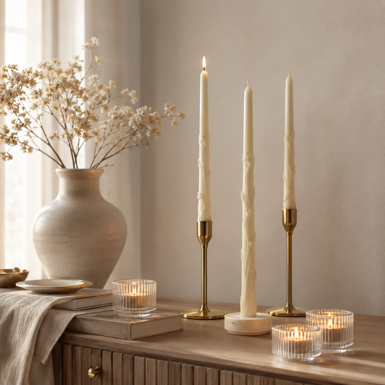 Golden Hour candle collection by Yuraa Scent