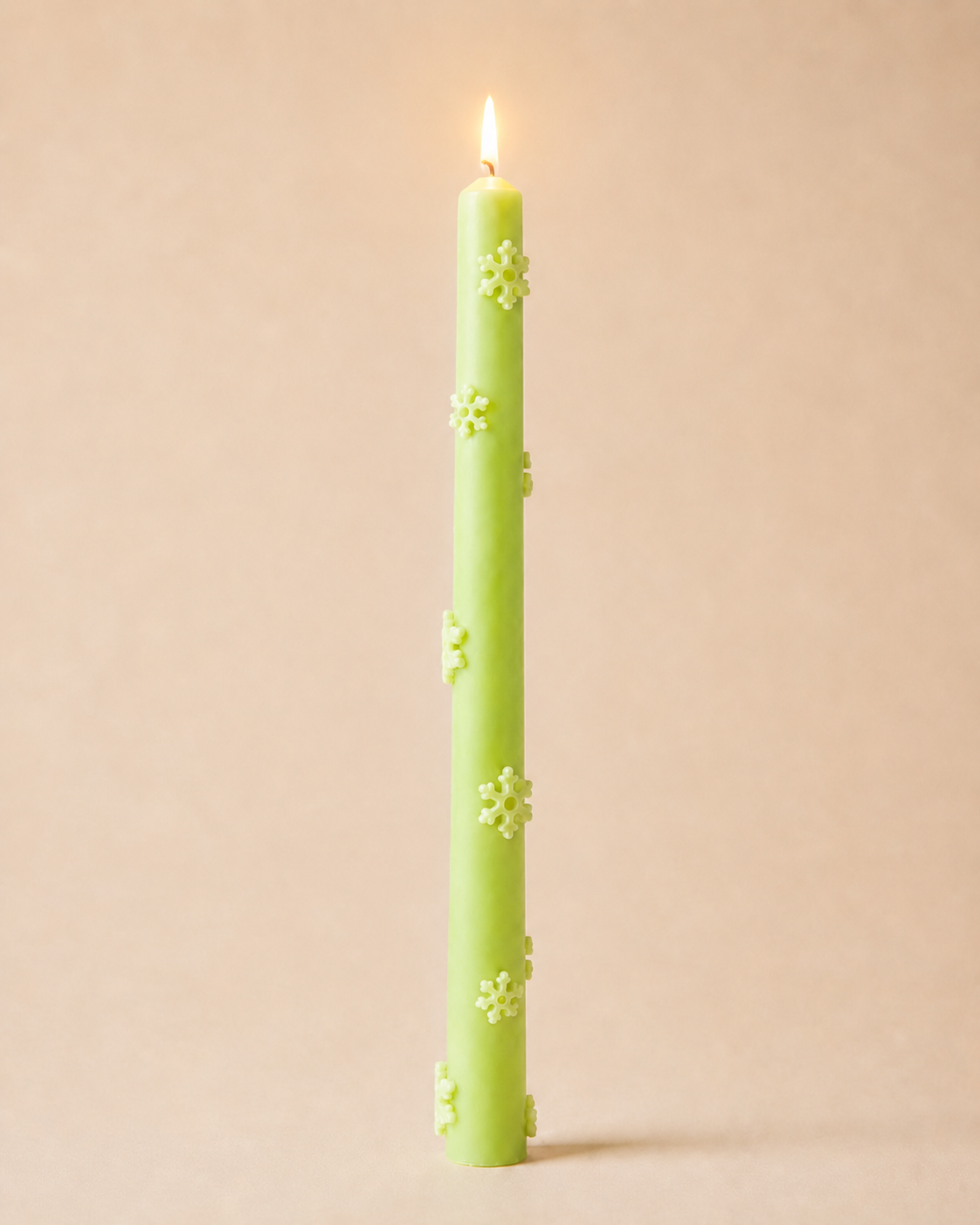 Frozen Rod Candle lit