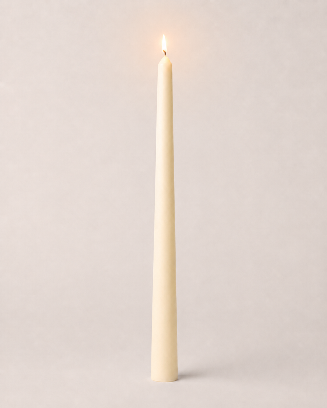 Plain Rod Candle lit