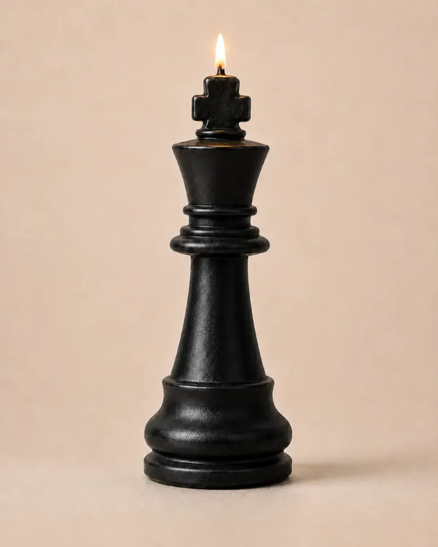 King Candle candle lit