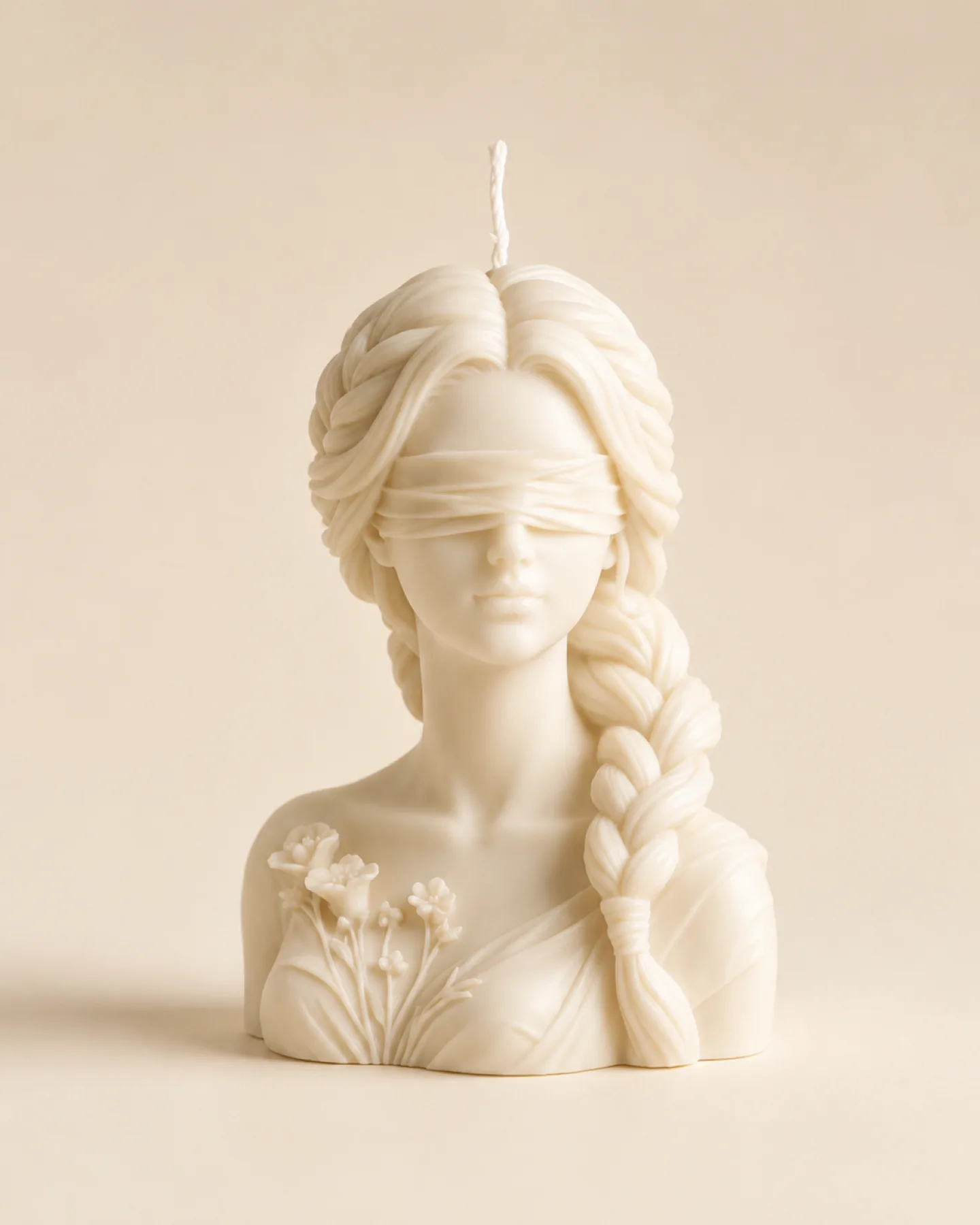 Braided Blind Candle handmade candle by Yuraa Scent